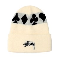 스투시 풀슈트 자카드 커프 비니 Stussy Full Suit Cuff Beanie