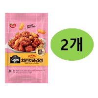 동원에프앤비 퀴진 동원 인싸이드 치킨 떡강정 500g x2개 1개