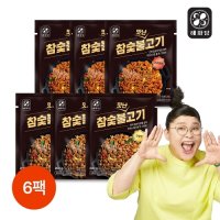 해화당 해화당 이영자 불고기 참숯불맛난고기 6팩 간장 고추장