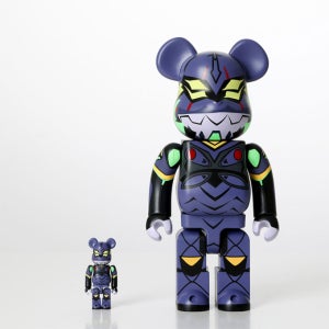 킨키로봇 400 +100 BEARBRICK Evangelion Eva13 (New Paint Ver.) 2212001
