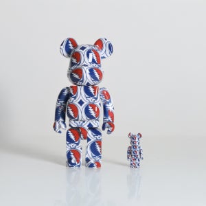 킨키로봇 400 +100  BEARBRICK GRATEFUL DEAD (STEAL YOUR FACE) 2208005