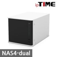 ipTIME NAS4dual (12TB) 클라우드 나스 서버 4베이