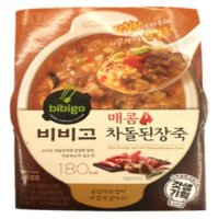 멸치쇼핑 비비고 매콤차돌된장죽 용기죽 280g - 비비고