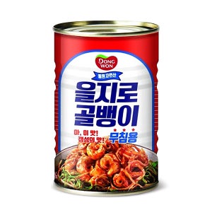 동원 을지로골뱅이 & 진미채 300g x 5캔 / 특제간장소스