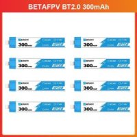 BETAFPV Cetus BT2 0 배터리 Lite Kit 드론 300mAh 1S 30C HV 8 개