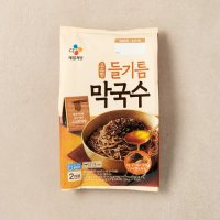 CJ제일제당 가능상품 CJ 고소한들기름막국수 2인 356g