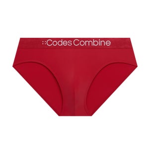 [남성삼각] 글램 소프트 터치 브리프_다크레드