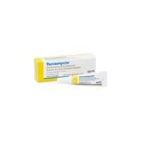 Terramycin 개 고양이 소 말 양의 눈 감염 치료 테라마이신 항생제 연고, 0.125온스 튜브