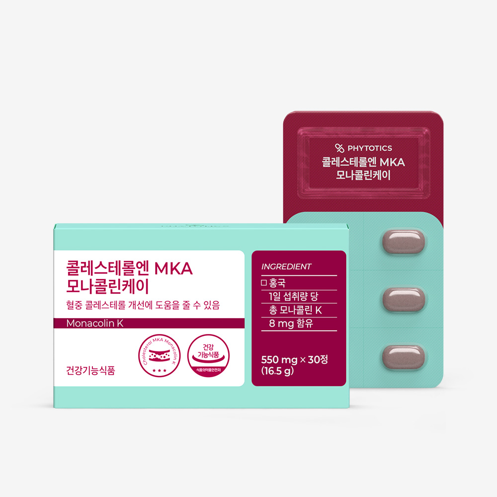 피토틱스 콜레스테롤엔 MKA <b>모나콜린</b>케이 550mg x 30정