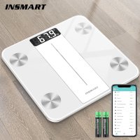 INSMART 욕실 체중계 디지털 BMI 체지방 저울 블루투스 인체 스마트 체중계