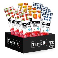 Thats it Real Fruit Bar 애플 버라이어티팩 바 12팩