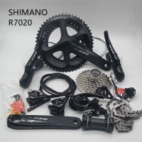 SHIMANO 유압 디스크 브레이크 변속기  105 R7020 그룹셋  도로 자전거 R7020 R7070 시프터  50-34T  52-36T  53-39T