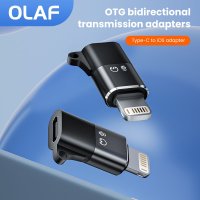 OLAF OTG 아이폰 타입 C 라이트닝 어댑터 커넥터  고속 충전 USB C 암 라이트닝 수 변환기