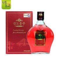 대대로 영농조합 진도홍주 루비콘 지초 리큐르 40도 375ml