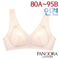 판도라by비비안 인견 노와이어 등살보정 브라1종 런닝형브라 80A 95B PBR7131