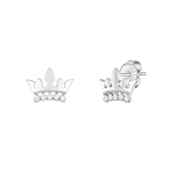 제이에스티나 실버 티아라 귀걸이