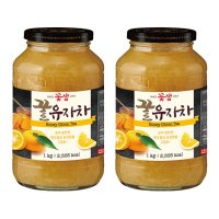 꽃샘 꿀 유자차 1kg 복음자리 레몬청 자몽청