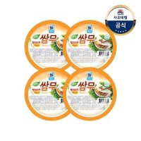 사조대림 대림냉장 쌈무새콤한맛 350g x4개