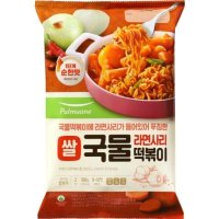 풀무원 밀키트 존맛탱 간편식 전자렌지요리 쌀 국물 라면사리 떡 식사대용볶이 2인 아이 어른 가족 학생간식 500g 1개