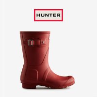 헌터 여성 레인부츠 오리지널 숏 웰링턴 숏부츠 장화 Hunter rainboots