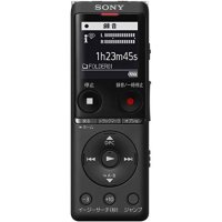 소니 SONY ICD-UX570F S IC 소형 녹음기 레코더  블랙 + 4 GB