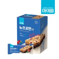 대상웰라이프 마이밀 뉴프로틴바 1박스 21g x 12개 식사대용