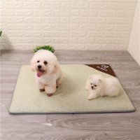 강아지집 여름 강아지 매트 쿨매트 펫 매트 고양이 -쿨 천 - 다크