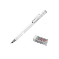 LAMY 사파리 샤프 샤이니화이트 파버카스텔 지우개 세트 2세트 0