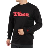 윌슨 테니스복 Wilson 긴팔 스탠다드 티셔츠 442205-BK