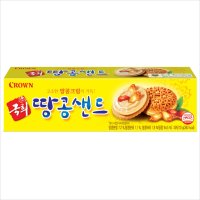 크라운 국희땅콩샌드 과자 70g 12입 35개