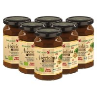 Rigoni di Asiago Nocciolata 너트 누가 유기농비건크림 270g 6개