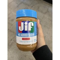 Jif 지프 노슈가 크리미 피넛버터 땅콩버터 440g 4팩