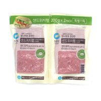 청정원 참나무 훈연 샌드위치햄 200g 200g 냉장포장