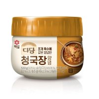 백설 1 1 씨제이다담청국장양념530G