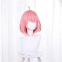 애니메이션 스파이 가족 아냐 단조 코스프레 의상 only wig