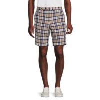 3415567 Brooks Brothers Plaid Shorts MULTI