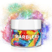 크리진 MARBLERS 칼라 글리터 아트용 메탈릭 홀로그램 펄 안료 10g 레진 공예 글리터 반짝이 네일아트