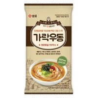 샘표 가락 우동 밀키트 103g