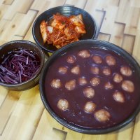 전통방식 맛있는 국산 옹심이 팥죽 / 팥칼국수 / 950g 정읍맛집 어르신 식사대용 환자 기력회복 영양식 새알팥죽  1. 새알팥죽