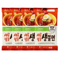 풀무원 새콤달콤 생쫄면 460g 2인분 x 4봉 8개