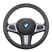 통기성 BMW X 1 2 3 4 5 핸들 커버 천연 가죽