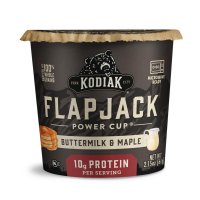 Kodiak Cakes Protein Pancake 코디악 케이크 단백질 팬케이크 플랩잭 컵 버터밀크 메이플 61g 1개