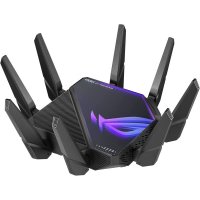 아수스 ROG Rapture GT-AXE16000 쿼드 밴드 WiFi 6E 확장 가능한 게이밍 라우터 6GHz 밴드 듀얼 10G 포트 2.5G WAN 포트 아수스 Range  AX