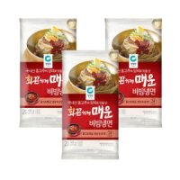 청정원 화끈하게 매운 비빔냉면 2인 x 3봉