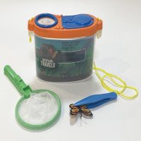 유아 어린이 곤충 잡는 잡이 채집 도구 가방 세트