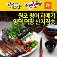 [우체국쇼핑] 해풍맞은 원조 영덕 생산직판 완전손질 청어과메기 20마리(40