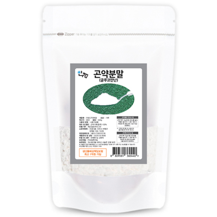 찬샘 곤약가루(<b>글루코만난</b>)  300g  1개