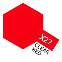 TMX27/ CLEAR RED 타미야 애나멜도료