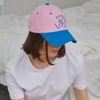 올인컴플리트 Round Logo Ball Cap Water Cherry Blossom