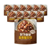 미트리 닭가슴살 오트밀치킨 간장치킨 150g  12개